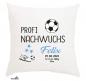 Preview: Kissen "PROFI NACHWUCHS" mit Name & Geburtsdaten