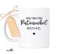 Preview: Tasse Kaffeebecher Weltbester Patenonkel personalisiert mit Name Tassengeschenk