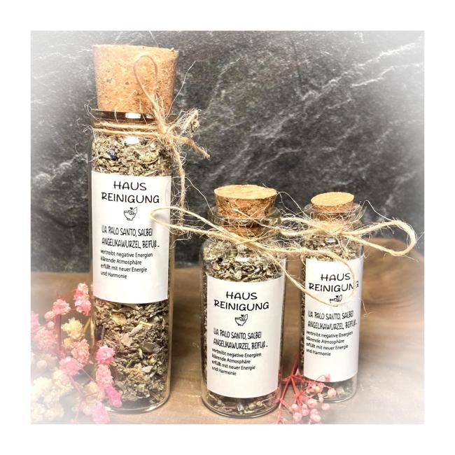 Räucherwerk Hausreinigung Kräutermagie Räuchermagie energetische Hausreinigung