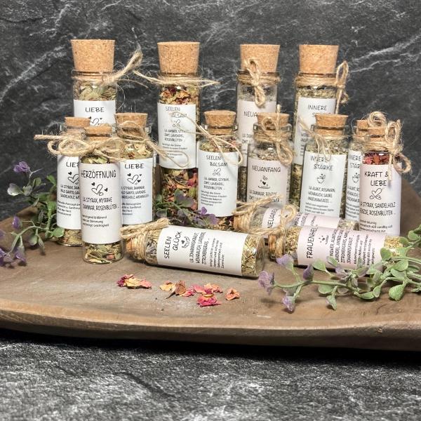 Räuchermischungen Kräutermagie Räuchermagie verschiedene Sorten