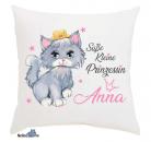 Kissen Süße kleine Prinzessin mit Name